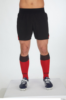 Erling black shorts red socks rugby boots rugby clothing sports…